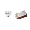 Gembird Universal pass-through modular FTP plug 8P8C, 100 pc Gembird Universal pass-through modular FTP plug 8P8C, 100 pc