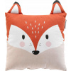 Douceur d`Interieur Dětský polštář s ušima, liška, 40 x 40 cm Douceur d`Interieur Dětský polštář s ušima, liška, 40 x 40 cm