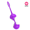 Silikonové venušiny kuličky Magic Pleasure fialové Silikonové venušiny kuličky Magic Pleasure fialové