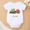 Handel Detské body - Traktor plný lásky Farba: biela, Veľkosť: 3-6M Handel Detské body - Traktor plný lásky Farba: biela, Veľkosť: 3-6M