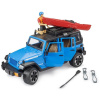 Bruder Jeep Wrangler Rubicon s kajakem a figurkou 1:16 Bruder Jeep Wrangler Rubicon s kajakem a figurkou 1:16