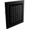 Mexen - podmietková sprchová tryska, štvorcová, 130x120 mm, čierna, 79365-70 Mexen - podmietková sprchová tryska, štvorcová, 130x120 mm, čierna, 79365-70