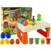 LEAN Toys Daisy Play Dough Table Dinosaury Vajcia Forma Sopka so žiariacou lávou 4 farby LEAN Toys Daisy Play Dough Table Dinosaury Vajcia Forma Sopka so žiariacou lávou 4 farby