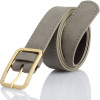 Opasok - Gracio Gray Belt, zlato - ženský produkt (Dámsky remienok Gracio Leather pre šaty semiš 120) Opasok - Gracio Gray Belt, zlato - ženský produkt (Dámsky remienok Gracio Leather pre šaty semiš 120)
