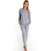 Dámske pyžamo Piu Bella PDD-42 Farba: Sivá, Veľkosť: 38 Dámske pyžamo Piu Bella PDD-42 Farba: Sivá, Veľkosť: 38