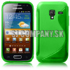 Silikónový obal Samsung Galaxy Ace 2 – TPU – zelená