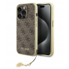 Guess 4G Charm Zadný Kryt pre iPhone 15 Pro Brown Guess 4G Charm Zadný Kryt pre iPhone 15 Pro Brown