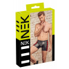 NEK Pánske boxerky čierne S so zlatým zipsom a elastickými vsadkami NEK Pánske boxerky čierne S so zlatým zipsom a elastickými vsadkami