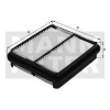 filter vzduchový mann C 2634/2 filter vzduchový mann C 2634/2