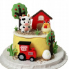 Veľká XXL sada figúrok na tortu FARMA 15 kusov dekorácie na prvý rôčik krst Veľká XXL sada figúrok na tortu FARMA 15 kusov dekorácie na prvý rôčik krst