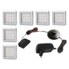 Osvetlenie nábytku LED pás - ZESTAW 6 pkt, oprawa podszafkowa LED SQUARE 1,5W (Osvetlenie nábytku LED pás - ZESTAW 6 pkt, oprawa podszafkowa LED SQUARE 1,5W) Osvetlenie nábytku LED pás - ZESTAW 6 pkt, oprawa podszafkowa LED SQUARE 1,5W (Osvetlenie nábytku LED pás - ZESTAW 6 pkt, oprawa podszafkowa LED SQUARE 1,5W)
