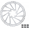 FORCE kotouč brzdový FORCE-2 180 mm, 6 děr, stříbrný FORCE kotouč brzdový FORCE-2 180 mm, 6 děr, stříbrný