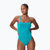 Dámske jednodielne plavky Speedo Endurance+ Logo Thin Strap mayan blue Dámske jednodielne plavky Speedo Endurance+ Logo Thin Strap mayan blue