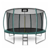 Aga SPORT EXCLUSIVE Trampolína 366 cm Tmavo zelená + ochranná sieť + rebrík Aga SPORT EXCLUSIVE Trampolína 366 cm Tmavo zelená + ochranná sieť + rebrík