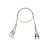 MISTRALL Oceľové Lanko Wire Leaders 35 cm 7 kg MISTRALL Oceľové Lanko Wire Leaders 35 cm 7 kg