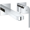 GROHE Plus 2-otvorová páková umývadlová batéria pod omietku, pre nástennú montáž, s rozetami, výtok 203 mm, chróm, 29306003 GROHE Plus 2-otvorová páková umývadlová batéria pod omietku, pre nástennú montáž, s rozetami, výtok 203 mm, chróm, 29306003