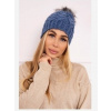 Čapica s fleece Daria K217 džínsy Čapica s fleece Daria K217 džínsy