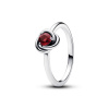 PANDORA prsten Sytě červený kruh věčnosti 54 192993C07-54 PANDORA prsten Sytě červený kruh věčnosti 54 192993C07-54
