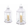 Lampáš, svietník - LANTERNS LANTERNS. Clear White KPL. 2 ks. 34 46 cm (Lampáš, svietník - LANTERNS LANTERNS. Clear White KPL. 2 ks. 34 46 cm) Lampáš, svietník - LANTERNS LANTERNS. Clear White KPL. 2 ks. 34 46 cm (Lampáš, svietník - LANTERNS LANTERNS. Clear White KPL. 2 ks. 34 46 cm)
