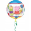 Balón fóliová guľa okrúhla 40 cm Prasiatko Peppa Pepa Balón fóliová guľa okrúhla 40 cm Prasiatko Peppa Pepa