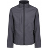 REGATTA PROFESSIONAL OCTAGON II TRA 688 / Pánska 3-vrstvová softshellová bunda - seal grey/black XXL REGATTA PROFESSIONAL OCTAGON II TRA 688 / Pánska 3-vrstvová softshellová bunda - seal grey/black XXL