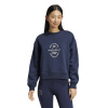Dámska Mikina ADIDAS W BLUV Q3 SWT IY1457 – Tmavo modrá Dámska Mikina ADIDAS W BLUV Q3 SWT IY1457 – Tmavo modrá