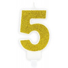Sviečka narodeninová, 7 cm, číslica „5 Sviečka narodeninová, 7 cm, číslica „5