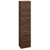 Dreja Vysoká skriňa DOOR SV1D2 35 - D25 Teak / Úchytka T06 / D25 Teak / Pravé Dreja Vysoká skriňa DOOR SV1D2 35 - D25 Teak / Úchytka T06 / D25 Teak / Pravé