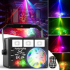 MOCNÝ DISKOTÉKOVÝ PROJEKTOR DISCO LASEROVÁ NOČNÁ LAMPA RGB a PILOT MOCNÝ DISKOTÉKOVÝ PROJEKTOR DISCO LASEROVÁ NOČNÁ LAMPA RGB a PILOT