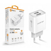 Múdra sieťová nabíjačka ALIGATOR 2, 4A, 2xUSB, smart IC, biela CHA0039 Múdra sieťová nabíjačka ALIGATOR 2, 4A, 2xUSB, smart IC, biela CHA0039