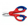 KNIPEX Elektrikářské nůžky, 155mm 9505155SB KNIPEX Elektrikářské nůžky, 155mm 9505155SB