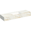 Kompaktná doska pod umývadlo s umývadlom Intedoor TRENTA Compact svetlý mramor x 60 cm až 160 cm x 50 cm S výrezom Kompaktná doska pod umývadlo s umývadlom Intedoor TRENTA Compact svetlý mramor x 60 cm až 160 cm x 50 cm S výrezom