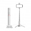 Q12s - Statív a selfie tyč - odnímateľné diaľkové ovládanie Bluetooth | dĺžka 750 mm | LED osvetlenie a blesk | silný hliníkový predstavec Q12s - Statív a selfie tyč - odnímateľné diaľkové ovládanie Bluetooth | dĺžka 750 mm | LED osvetlenie a blesk | silný hliníkový predstavec