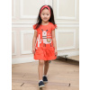Dievčenské šaty WINKIKI WKG 01762, veľ.98-122 Farba: Oranžová, Veľkosť: 116 Dievčenské šaty WINKIKI WKG 01762, veľ.98-122 Farba: Oranžová, Veľkosť: 116