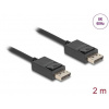 Delock DisplayPort kabel 16K 30 Hz / 8K 60 Hz 40 Gbps 2 m Delock DisplayPort kabel 16K 30 Hz / 8K 60 Hz 40 Gbps 2 m