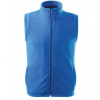 Malfini Next Fleece vesta unisex 5X8 azúrovo modrá XS Malfini Next Fleece vesta unisex 5X8 azúrovo modrá XS