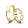 Svadobné obrúčky - žlté zlato 2014067/ZX Svadobné obrúčky - žlté zlato 2014067/ZX