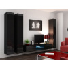 Obývacia stena Vigo 18 (čierna/čierny lesk) Obývacia stena Vigo 18 (čierna/čierny lesk)