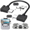 OTG KÁBEL PRE DRON, PILOTA, OVLÁDAČ DJI MAVIC AIR 2 MINI 2 3 TYP C - 15 CM OTG KÁBEL PRE DRON, PILOTA, OVLÁDAČ DJI MAVIC AIR 2 MINI 2 3 TYP C - 15 CM
