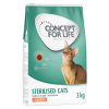 Concept for Life Sterilised Cats s lososom - 3 kg Concept for Life Sterilised Cats s lososom - 3 kg