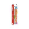 STABILO pencil 160 - ceruzka s gumou - tvrdosť HB - 3 ks - oranžová STABILO pencil 160 - ceruzka s gumou - tvrdosť HB - 3 ks - oranžová