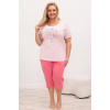Pyžamo Regina 4007 cr/r 2XL-3XL L26 Modrá XXL Pyžamo Regina 4007 cr/r 2XL-3XL L26 Modrá XXL