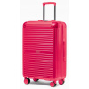 Kufor Stredný Cestovný Tvrdý Rohy ALU Červený PUCCINI PC034B-3 Kufor Stredný Cestovný Tvrdý Rohy ALU Červený PUCCINI PC034B-3