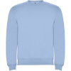 Clasica unisex sveter s výstrihom crewneck, modrá Sky, M Clasica unisex sveter s výstrihom crewneck, modrá Sky, M