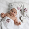 Eurofirany Bavlnené detské uteráky a osušky BABY s vyšívanou aplikáciou jelenčeka biela Bavlna 50x90 cm Eurofirany Bavlnené detské uteráky a osušky BABY s vyšívanou aplikáciou jelenčeka biela Bavlna 50x90 cm