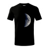 Fotky planét - mesiac - Tričko detské bavlnené - 134 cm/8 rokov ( Čierna ) Fotky planét - mesiac - Tričko detské bavlnené - 134 cm/8 rokov ( Čierna )