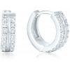 Beneto Kruhové stříbrné náušnice AGU1151 Beneto Kruhové stříbrné náušnice AGU1151