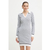 Šaty s prímesou vlny Guess AUBREY W5BK25.Z3JD2 biela XL Šaty s prímesou vlny Guess AUBREY W5BK25.Z3JD2 biela XL