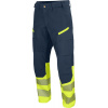 PROJOB HI-VIS 6528 WAISTPANT STRETCH / Pánske strečové reflexné nohavice, skrátené - tmavo modrá/HV žltá 56 PROJOB HI-VIS 6528 WAISTPANT STRETCH / Pánske strečové reflexné nohavice, skrátené - tmavo modrá/HV žltá 56