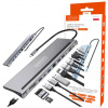ZENWIRE HUB ADAPTÉR USB-C 12v1 Dokovacia stanica 2x HDMI 4K ETHERNET RJ45 USB 3.0 BYL-2211 ZENWIRE HUB ADAPTÉR USB-C 12v1 Dokovacia stanica 2x HDMI 4K ETHERNET RJ45 USB 3.0 BYL-2211